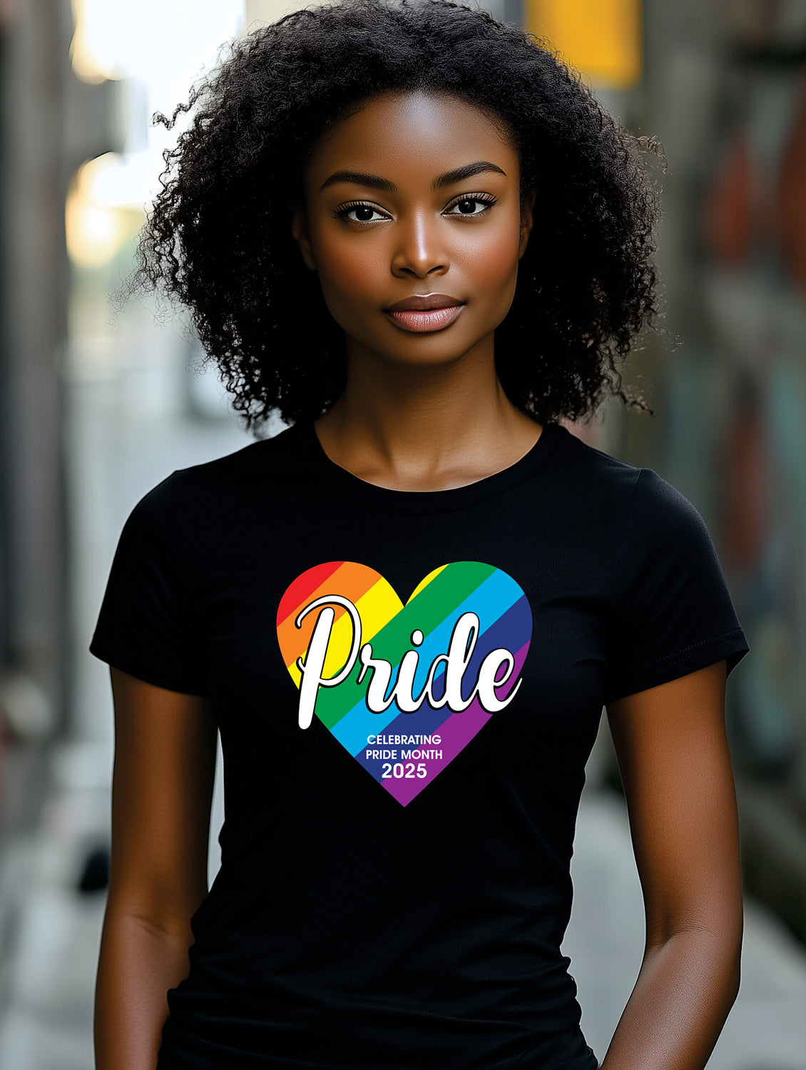 PRIDE 2025 Heart Design
