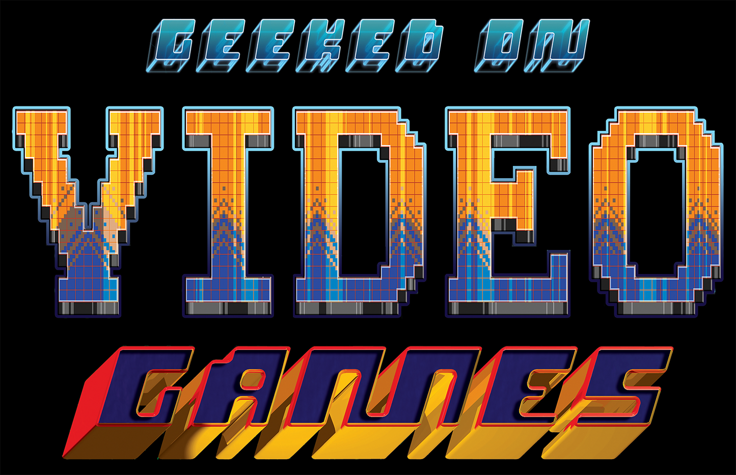 Geeked on Video Games T-shirt