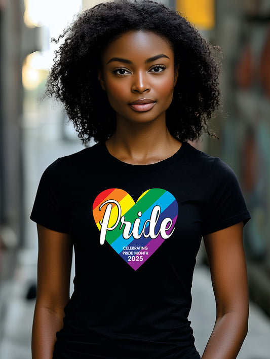 PRIDE 2025 Heart Design