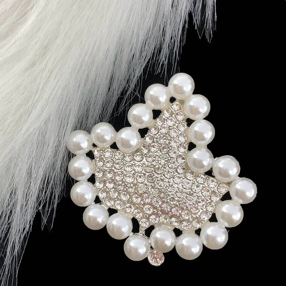 Sorority Greek Pearl Brooch Lapel Pin