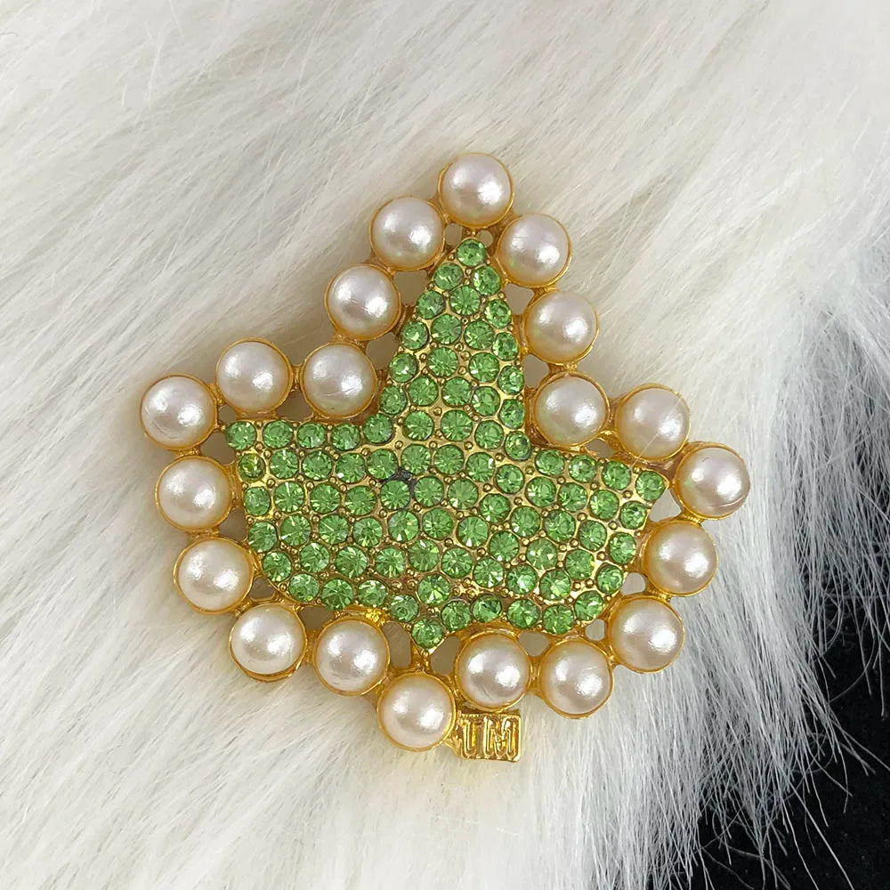 Sorority Greek Pearl Brooch Lapel Pin
