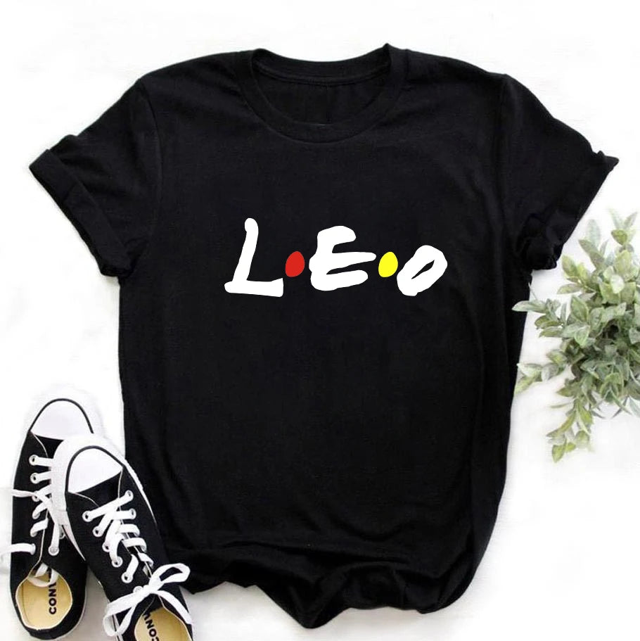 Casual Zodiac Sign T-shirt