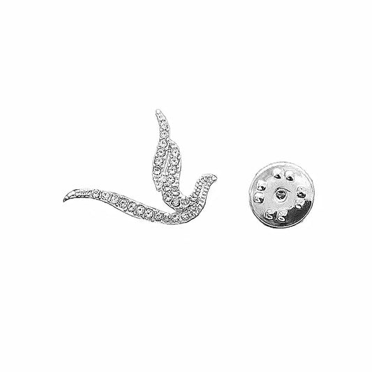 Rhinestone Dove Pin/Brooch
