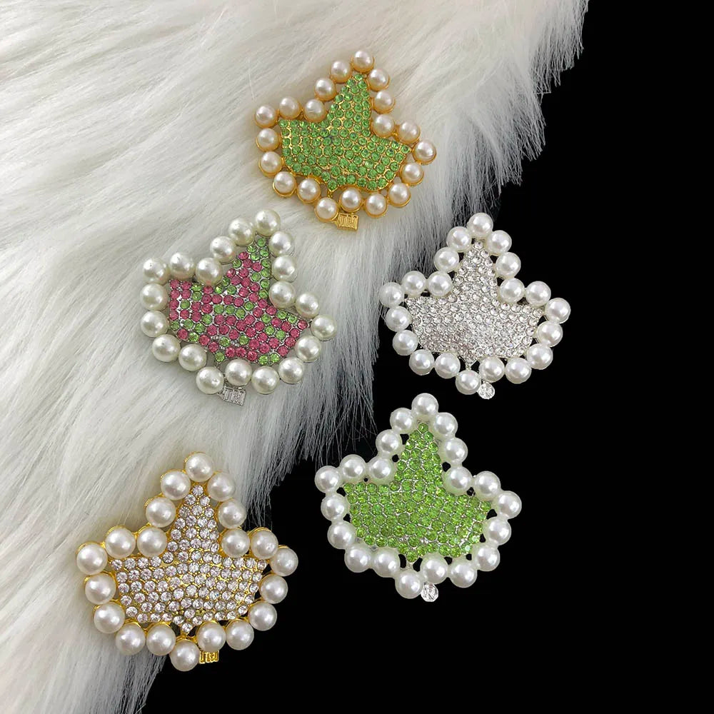 Sorority Greek Pearl Brooch Lapel Pin