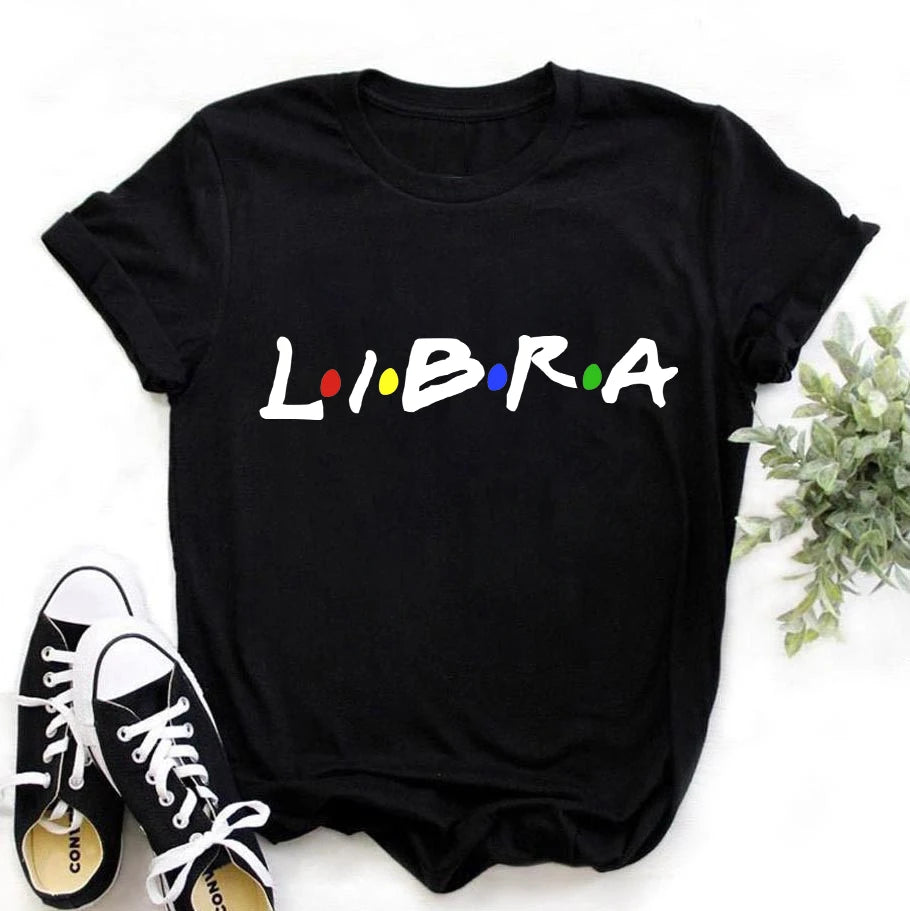 Casual Zodiac Sign T-shirt