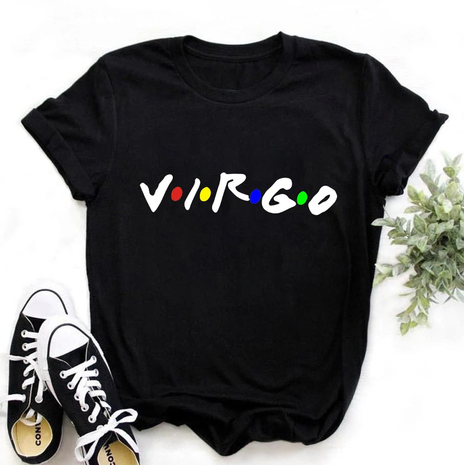 Casual Zodiac Sign T-shirt