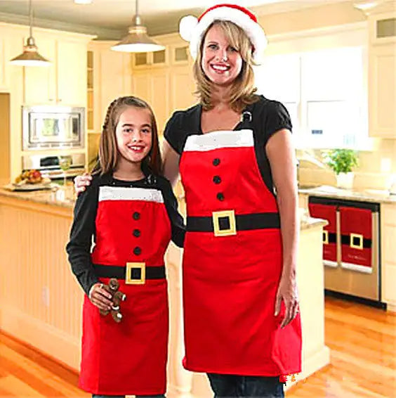 Santa Design Christmas Apron